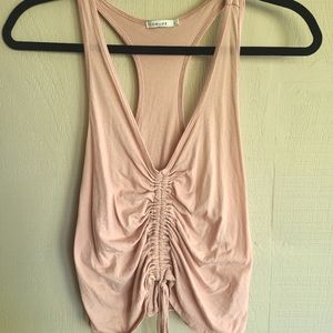 Comune Cinched Racer Back Tank Top - FREE SHIPPING